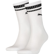 2 PAIRES DE CHAUSSETTES PUMA HERITAGE STRIPE (MID)