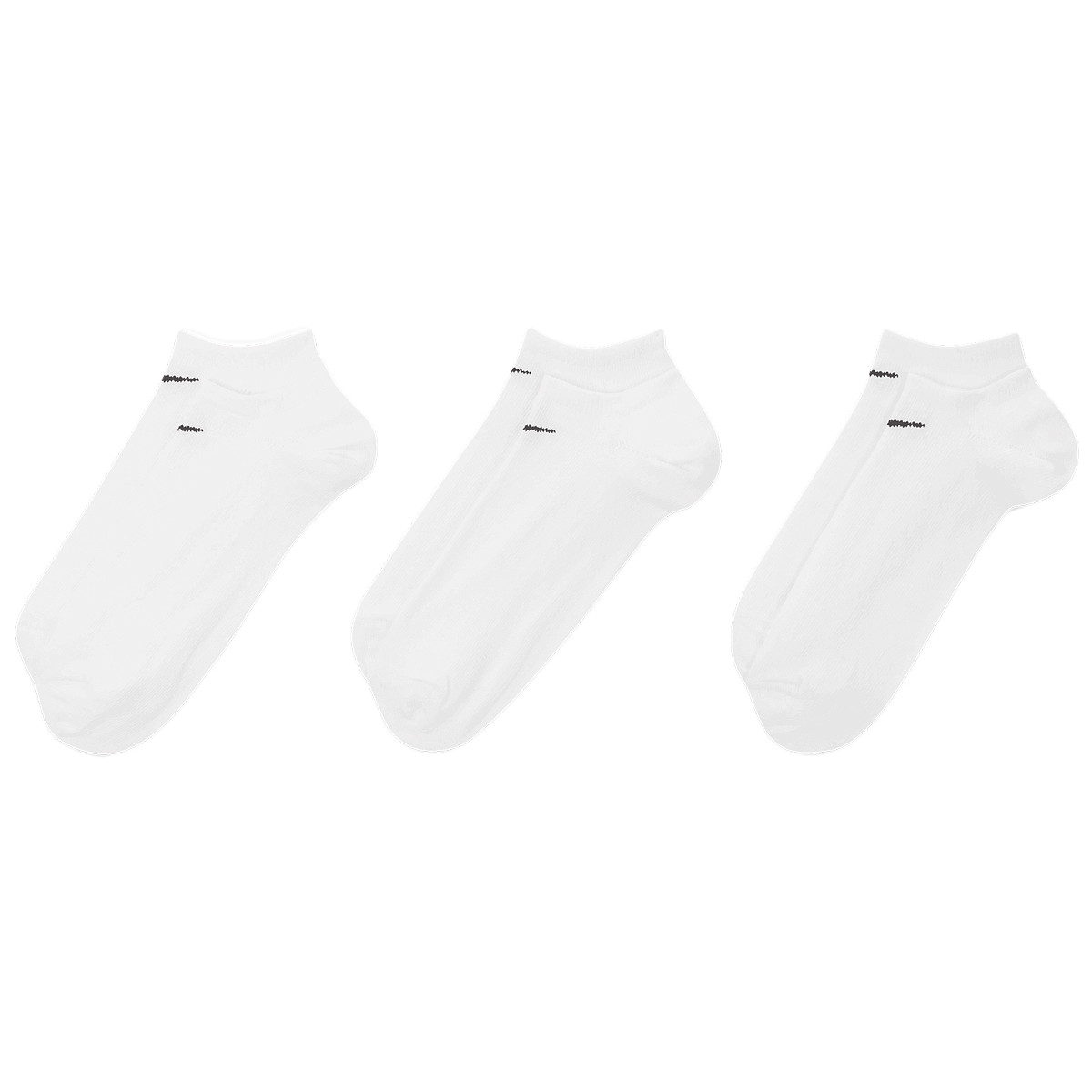 Nike Chaussettes Ankle 3 Paires Blanc - Sous-vêtements Chaussettes