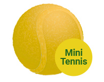balle mini tennis